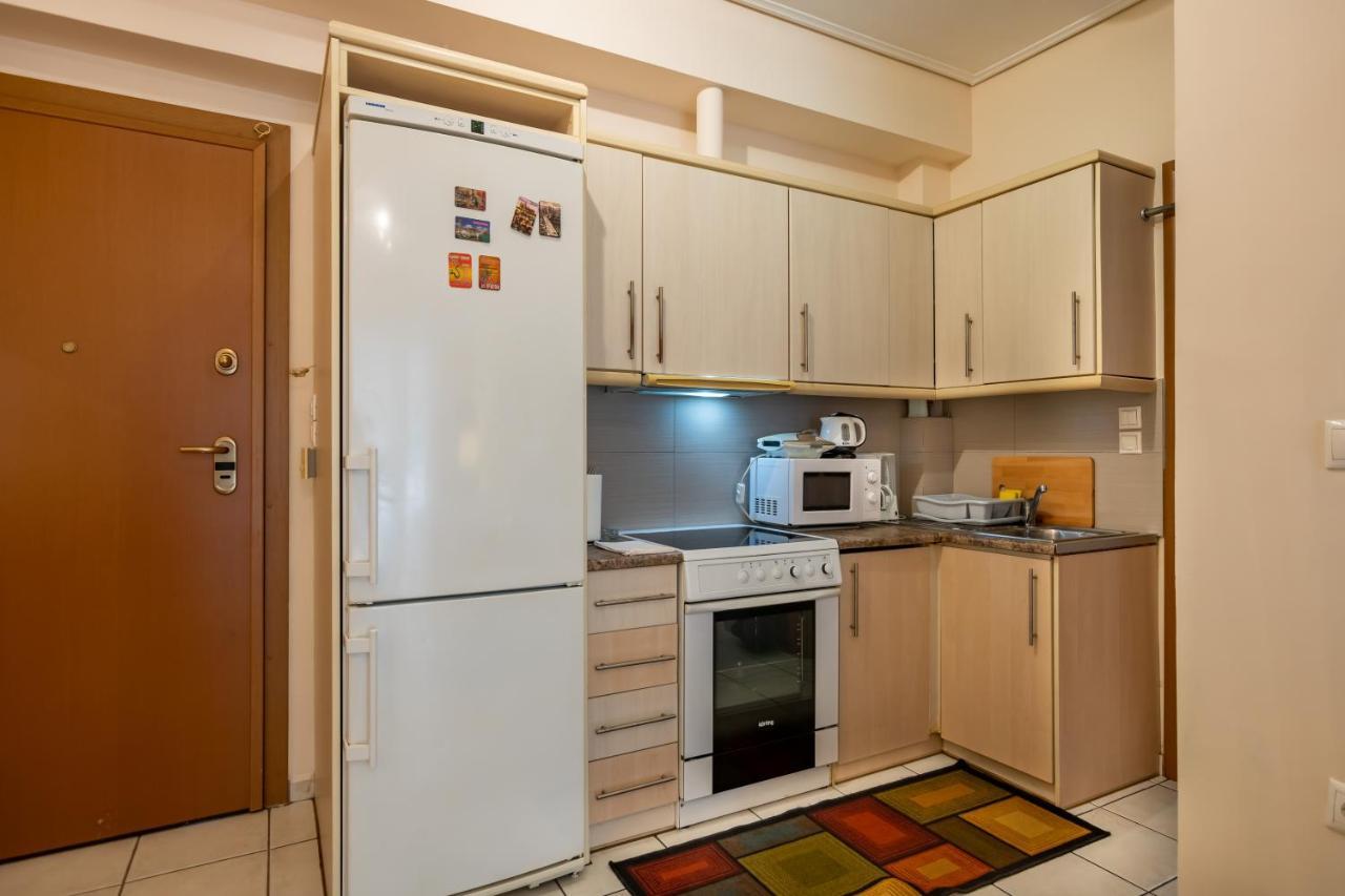 Apartamento Flat In Excellent Location With Private Parking Atenas Exterior foto